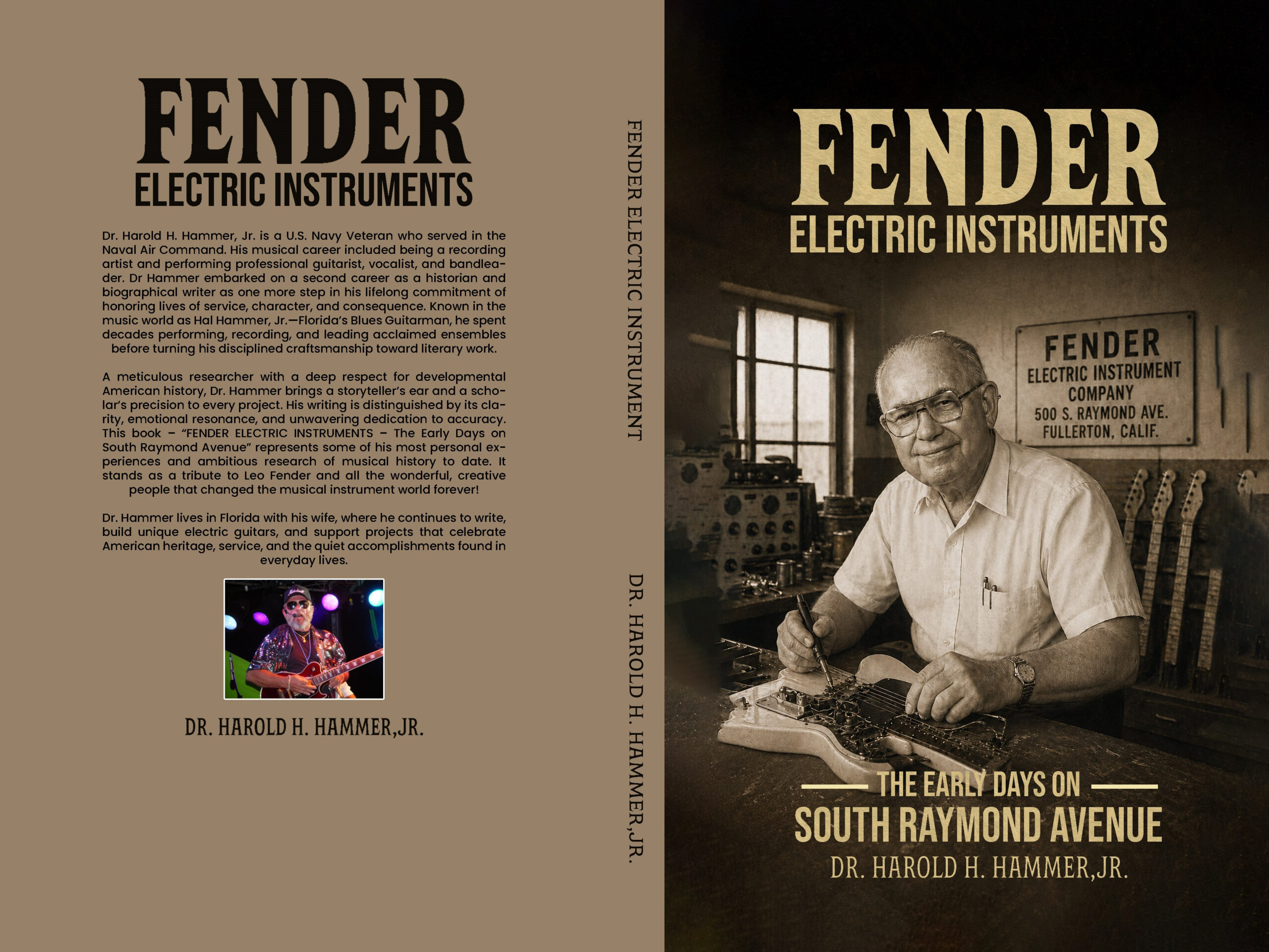 Fender Electric Instruments book cover by Harold H. Hammer, Jr.